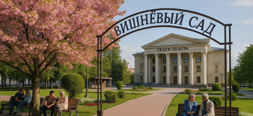 Сквер в Перми могут назвать «Вишнёвым садом»